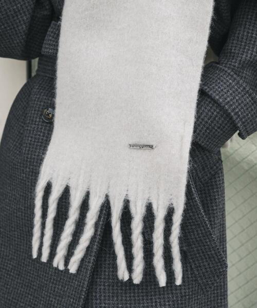 SENSE OF PLACE by URBAN RESEARCH(センスオブプレイスバイアーバンリサーチ)の「モヘアライクストール(マフラー・レディース・ライトベージュ/グレー/ピンク・ONE)」の10枚目の写真