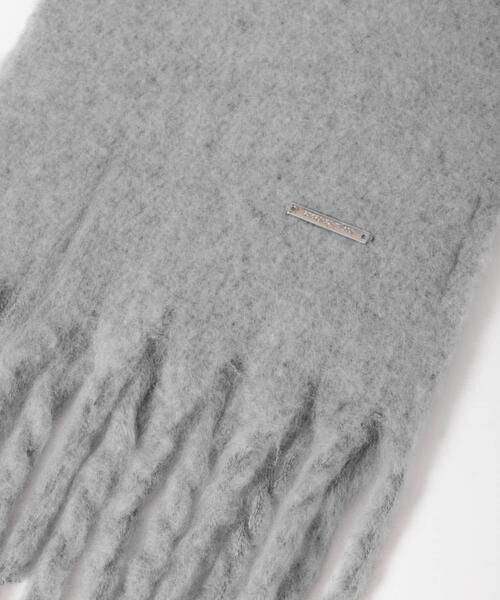 SENSE OF PLACE by URBAN RESEARCH(センスオブプレイスバイアーバンリサーチ)の「モヘアライクストール(マフラー・レディース・ライトベージュ/グレー/ピンク・ONE)」の19枚目の写真