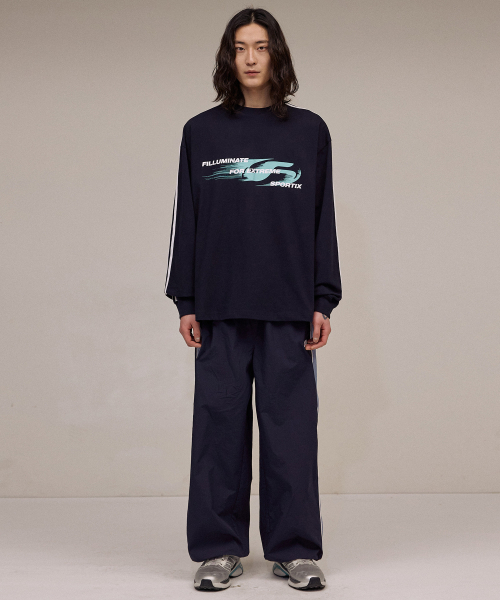 F.ILLUMINATE（フィルミネイト）の「モディファイシンボルロゴロングスリーブ-ネイビー（Tシャツ/カットソー・レディース・その他・SMALL/MEDIUM）」の4枚目の写真