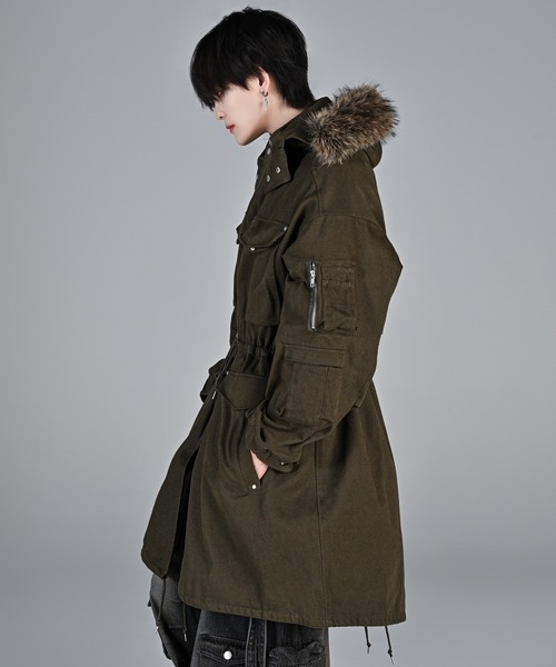 ADRER（アドラー）の「M-65 Mods coat / M-65 モッズコート（モッズコート・メンズ・チャコールグレー/ブラック/カーキ・XS/S/M/L）」の22枚目の写真