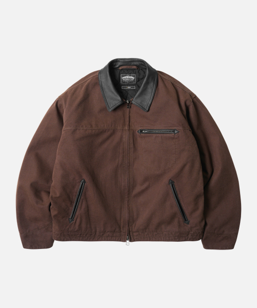 FRIZMWORKS(フリズムワークス)の「HEAVY CANVAS DESTROYED WORK JACKET _ BROWN(デニムジャケット・メンズ・その他・SMALL/MEDIUM/LARGE/X-LARGE)」の1枚目の写真
