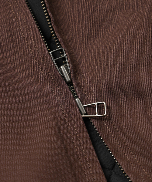 FRIZMWORKS(フリズムワークス)の「HEAVY CANVAS DESTROYED WORK JACKET _ BROWN(デニムジャケット・メンズ・その他・SMALL/MEDIUM/LARGE/X-LARGE)」の5枚目の写真