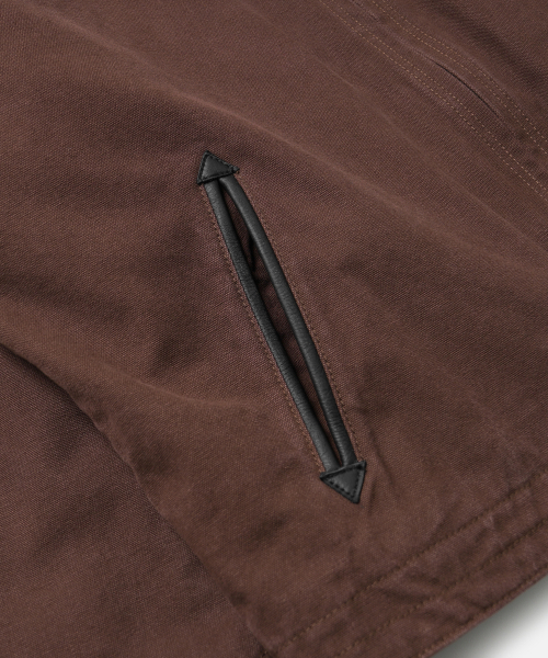 FRIZMWORKS(フリズムワークス)の「HEAVY CANVAS DESTROYED WORK JACKET _ BROWN(デニムジャケット・メンズ・その他・SMALL/MEDIUM/LARGE/X-LARGE)」の7枚目の写真