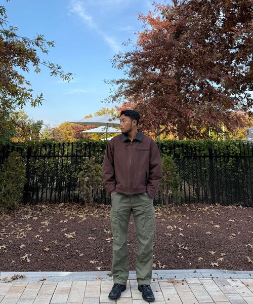 HEAVY CANVAS DESTROYED WORK JACKET _ BROWN（その他アウター