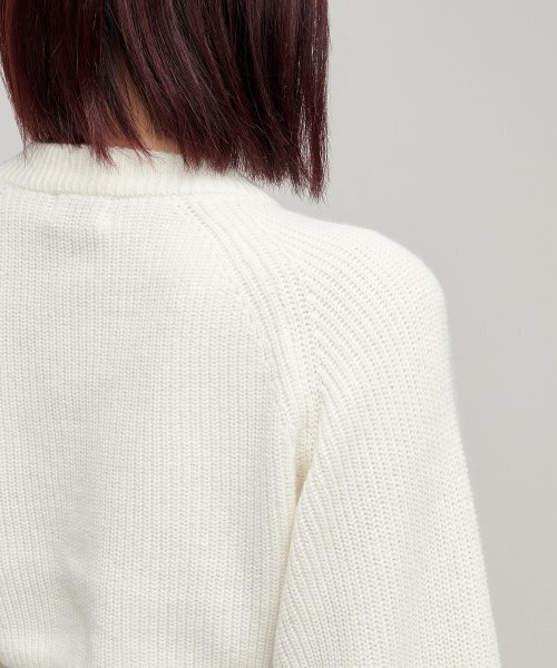 MUSINSA STANDARD WOMAN（ムシンサスタンダードウーマン）の「ウィメンズボレロニットトップ[クリーム]（ニット/セーター・レディース・その他・SMALL/MEDIUM）」の5枚目の写真