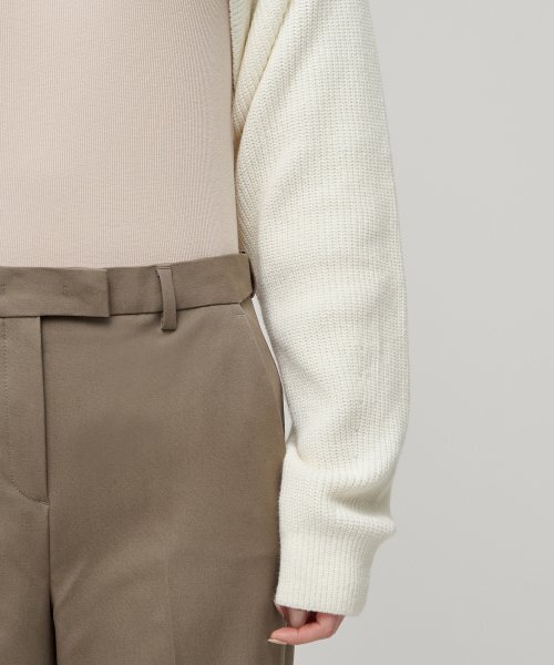MUSINSA STANDARD WOMAN（ムシンサスタンダードウーマン）の「ウィメンズボレロニットトップ[クリーム]（ニット/セーター・レディース・その他・SMALL/MEDIUM）」の7枚目の写真