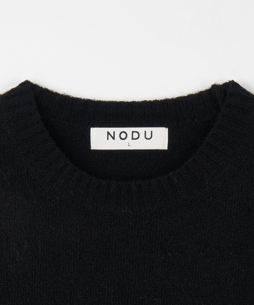 NODU（ノードユー）の「フォーマルベーシックラウンドニット[ブラック]（ニット/セーター・メンズ・その他・MEDIUM/LARGE）」の8枚目の写真