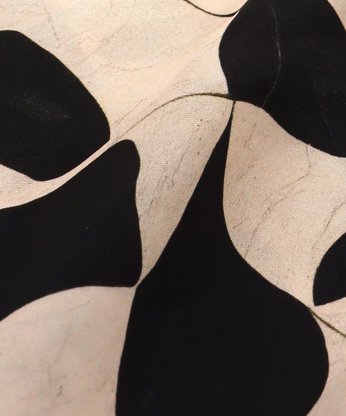 Jines（ジネス）の「プリントノースリワンピース（ワンピース・レディース・ベージュ・38）」の15枚目の写真