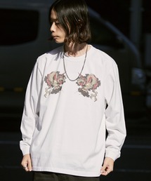LONELY/論理（ロンリー）の「LONELY(論理)/ロンリー"ORIENTAL龍" HEAVY OZ LONG SLEEVE 6.6OZ ベビーウェイト ロンT（Tシャツ/カットソー）」