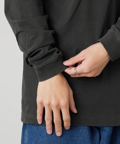 LONELY/論理（ロンリー）の「LONELY(論理)/ロンリー"ORIENTAL龍" HEAVY OZ LONG SLEEVE 6.6OZ ベビーウェイト ロンT（Tシャツ/カットソー・メンズ・ホワイト/ブラック・L/XL/XXL）」の6枚目の写真