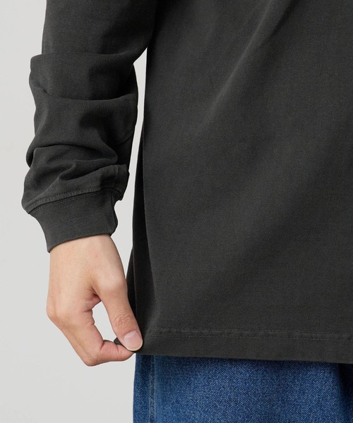 LONELY/論理（ロンリー）の「LONELY(論理)/ロンリー"ORIENTAL龍" HEAVY OZ LONG SLEEVE 6.6OZ ベビーウェイト ロンT（Tシャツ/カットソー・メンズ・ホワイト/ブラック・L/XL/XXL）」の5枚目の写真