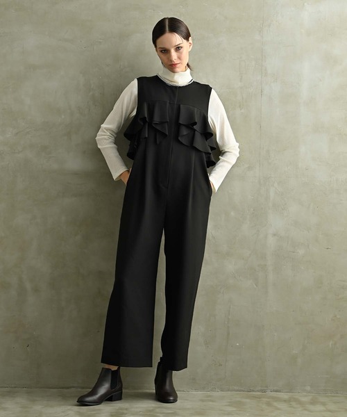 今季！RAW FUDGE ラッフル付オールインワン　ローファッジ　25,300円 セール】ラッフル付オールインワン（つなぎ/オールインワン）｜RAW