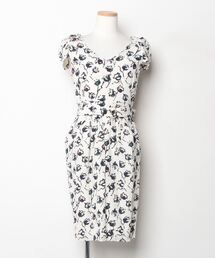 AMBALI（アンバリ）の「花柄半袖ワンピース（ワンピース）」