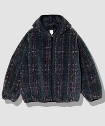 Revo.（レボ）の「Revo./レヴォ　ボアチェック ジップアップフーディー（その他アウター）」