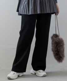 フェリシモMama（フェリシモママ）の「Ｍｏｒｅｄｄｅ　産前産後使える　あったか裏起毛パンツ〈ブラック〉（マタニティウェア/グッズ）」