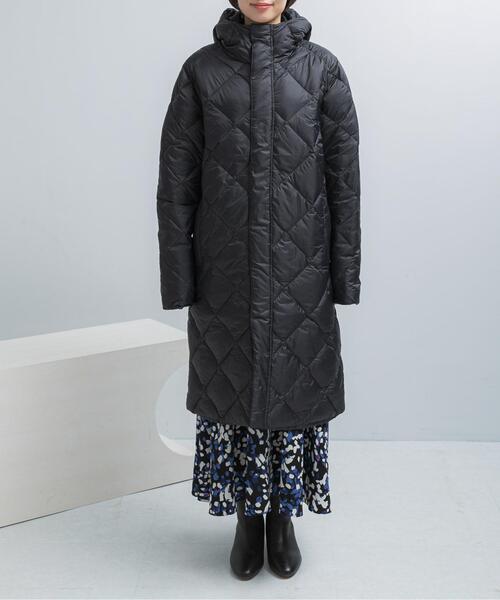 アーバンリサーチ ロッソ（URBAN RESEARCH ROSSO）/TAION　HOOD LONG DOWN JACKET TAION HOOD LONG DOWN JACKET（ダウンジャケット/コート）｜URBAN