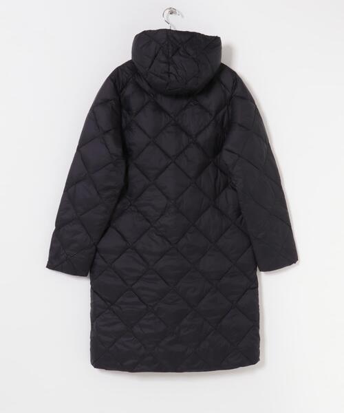 URBAN RESEARCH ROSSO WOMEN(アーバンリサーチ ロッソ)の「TAION HOOD LONG DOWN JACKET(ダウンジャケット/コート・レディース・ブラック/オフホワイト・SMALL/MEDIUM)」の16枚目の写真