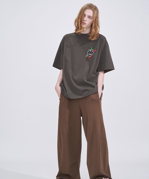 SeeSew（シーソー）の「【UNISEX】KOKOPELI WAPPEN TEE/ココペリワッペンTシャツ（Tシャツ/カットソー・メンズ・ホワイト/チャコールグレー・L/M）」の17枚目の写真