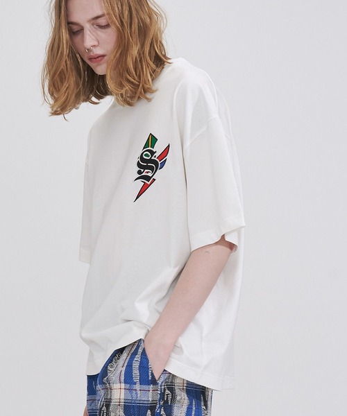 SeeSew（シーソー）の「【UNISEX】KOKOPELI WAPPEN TEE/ココペリワッペンTシャツ（Tシャツ/カットソー・メンズ・ホワイト/チャコールグレー・L/M）」の16枚目の写真