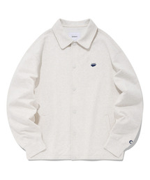 COVERNAT | ウェイルジャージコーチジャケットオートミール(ナイロンジャケット)