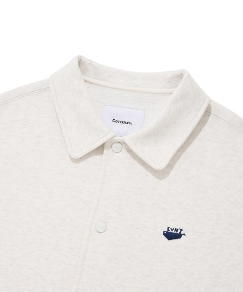 COVERNAT（カバーナット）の「ウェイルジャージコーチジャケットオートミール（ナイロンジャケット・レディース・その他・SMALL/LARGE/MEDIUM/X-LARGE）」の6枚目の写真