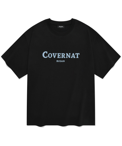 COVERNAT(カバーナット)の「プサンTシャツ ブラック(Tシャツ/カットソー・レディース・その他・SMALL/X-SMALL/MEDIUM/LARGE)」の1枚目の写真