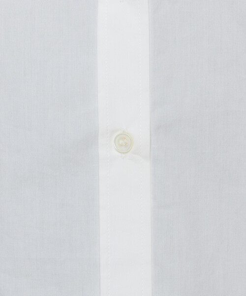COMME CA(コムサ)の「〔 TALLサイズ 〕【ブライトリーセットアップ】オーガニックタイプライター シャツ(シャツ/ブラウス・レディース・ホワイト・15号/13号)」の15枚目の写真