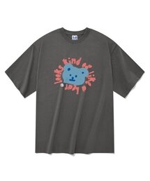 ライクアベア 半袖Tシャツ グレー