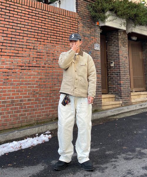 URBANSTOFF(アーバンストッフ)の「ヴィンテージウォッシュドワークジャケット (ベージュ)(デニムジャケット・レディース・その他・MEDIUM/LARGE)」の8枚目の写真