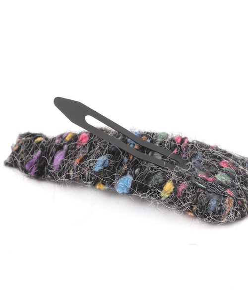 niko and...（ニコアンド）の「ニット2SETヘアピン（ヘアピン・レディース・ブラック/ホワイト/グリーン・0）」の5枚目の写真