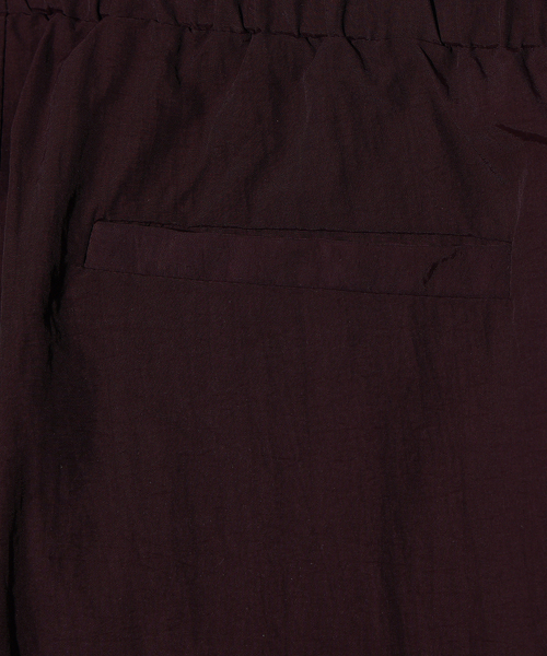 LMN3011(エルエムエヌ3011)の「サイドメッシュナイロンパンツ-ワイン(その他パンツ・メンズ・ワイン・MEDIUM/LARGE/X-LARGE)」の4枚目の写真