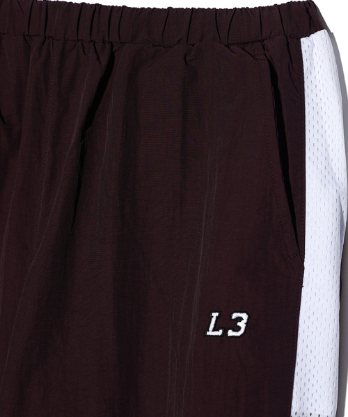 LMN3011(エルエムエヌ3011)の「サイドメッシュナイロンパンツ-ワイン(その他パンツ・メンズ・ワイン・MEDIUM/LARGE/X-LARGE)」の5枚目の写真