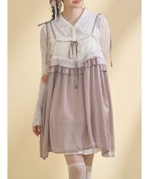 merry jenny | サテンリボンキャミチュニック(その他トップス)