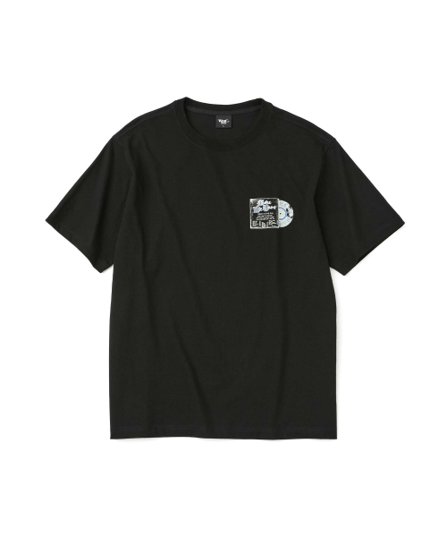 WMC(ダブリューエムシー)の「バイニルグラフィックTシャツ_BLACK(Tシャツ/カットソー・レディース・ブラック・MEDIUM/LARGE/X-LARGE)」の1枚目の写真