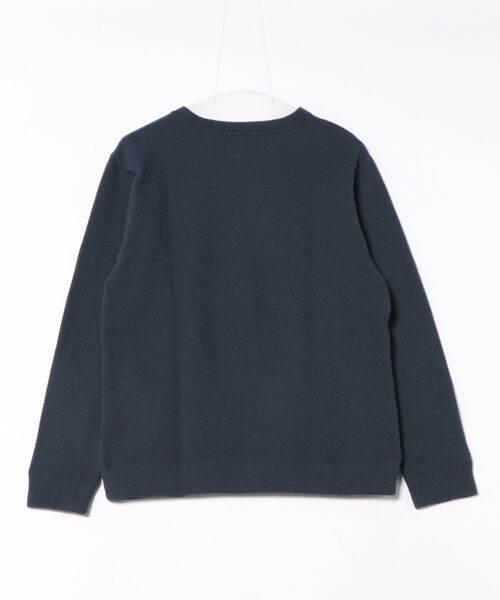 NO NEED(ノーニード)の「裏起毛プルオーバー(Tシャツ/カットソー・メンズ・ブルー/グリーン/ベージュ/ネイビー・S/M/LL/L)」の5枚目の写真