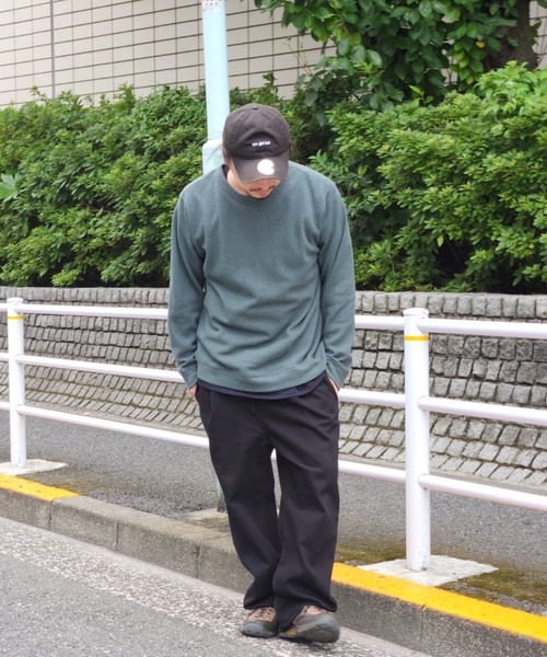 NO NEED(ノーニード)の「裏起毛プルオーバー(Tシャツ/カットソー・メンズ・ブルー/グリーン/ベージュ/ネイビー・S/M/LL/L)」の22枚目の写真