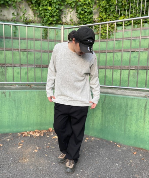 NO NEED(ノーニード)の「裏起毛プルオーバー(Tシャツ/カットソー・メンズ・ブルー/グリーン/ベージュ/ネイビー・S/M/LL/L)」の10枚目の写真