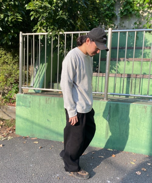 NO NEED(ノーニード)の「裏起毛プルオーバー(Tシャツ/カットソー・メンズ・ブルー/グリーン/ベージュ/ネイビー・S/M/LL/L)」の13枚目の写真