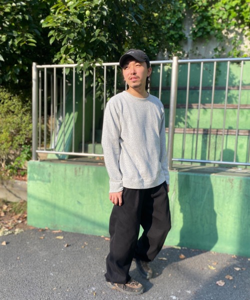NO NEED(ノーニード)の「裏起毛プルオーバー(Tシャツ/カットソー・メンズ・ブルー/グリーン/ベージュ/ネイビー・S/M/LL/L)」の14枚目の写真