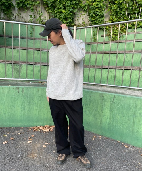 NO NEED(ノーニード)の「裏起毛プルオーバー(Tシャツ/カットソー・メンズ・ブルー/グリーン/ベージュ/ネイビー・S/M/LL/L)」の15枚目の写真