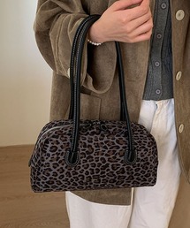 HOOK（フック）の「HOOK for girls　レオパード柄バゲットショルダーバッグ（ショルダーバッグ）」