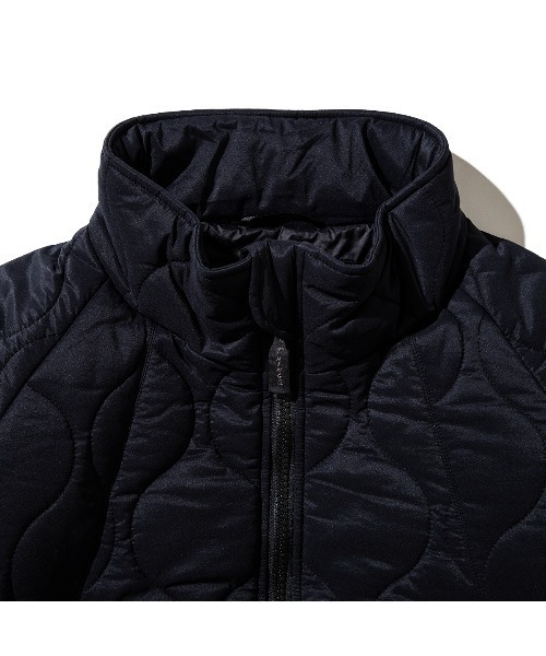 WILD THINGS(ワイルドシングス)の「WILD THINGS WILD THINGS x Kinetics “QUILTED HAPPY JACKET”(ワイルドシングス ワイルドシングス × キネティクス “キルテッド ハッピー ジャケット”)(ナイロンジャケット・メンズ・ブラック/グレー系・MEDIUM/LARGE/SMALL/X-LARGE)」の5枚目の写真