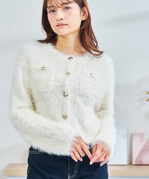 MISCH MASCH（ミッシュマッシュ）の「WEB限定 2025秋冬新作 シャギー