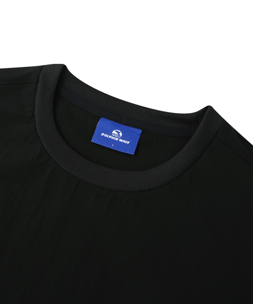 DOLPHIN WAVE APPAREL（ドルフィンウェーブアパレル）の「ドルフィンストレッチウーブン半袖Tシャツブラック（Tシャツ/カットソー・メンズ・その他・MEDIUM/LARGE/X-LARGE）」の9枚目の写真