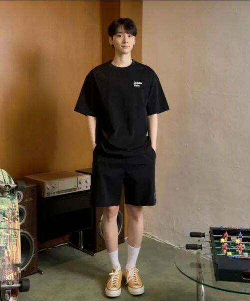 DOLPHIN WAVE APPAREL（ドルフィンウェーブアパレル）の「ドルフィンストレッチウーブン半袖Tシャツブラック（Tシャツ/カットソー・メンズ・その他・MEDIUM/LARGE/X-LARGE）」の6枚目の写真