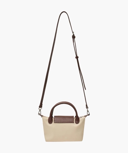 MARITHE + FRANCOIS GIRBAUD（マリテフランソワジルボー）の「CIRCLE LOGO MINI TOTE BAG（トートバッグ・レディース・インディゴブルー/Black/ライトベージュ・フリー）」の10枚目の写真