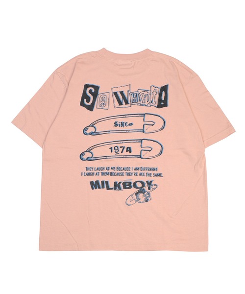 MILKBOY(ミルクボーイ)の「SO WHAT Tシャツ(Tシャツ/カットソー・メンズ・B/A/C・L/S)」の7枚目の写真