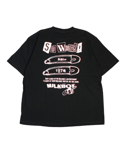 MILKBOY(ミルクボーイ)の「SO WHAT Tシャツ(Tシャツ/カットソー・メンズ・B/A/C・L/S)」の8枚目の写真