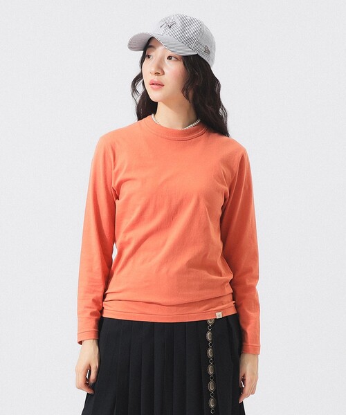 BEAMS BOY（ビームスボーイ）の「ボーイ ベーシック ロングスリーブ（Tシャツ/カットソー・レディース・オフホワイト/チャコールグレー/オレンジ/ネイビー・1/2/3）」の16枚目の写真