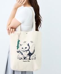 PAUL & JOE ACCESSOIRES (ポール&ジョーアクセソワ)タテ型トートバッグ A4対応 PJA-B1422 CANVAS